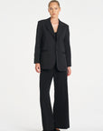 Suit Pant | Black Flex Weave