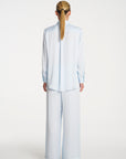 Soft Shirt | Glacier Mirror Satin