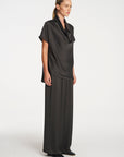 Maxi Pace Pant | Mink Mirror Satin