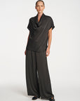 Maxi Pace Pant | Mink Mirror Satin