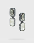 Balustrade Earrings | Dark Diamond