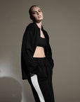 Base Layer Bomber Jacket | Black