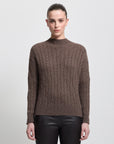 Carissa Cashmere Blend Knit | Biscuit