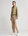 Simi Cropped Wind Breaker | Butterscotch