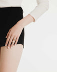 Buttress Ring | Gold and Pearl
