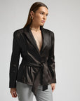 Daria Leather Jacket | Espresso