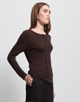 Base Layer Long Sleeve Knit | Espresso