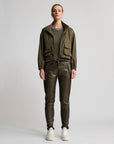 Simi Cropped Wind Breaker | Fern
