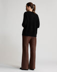 Smithton Fluffy Cardigan | Black