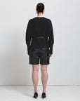 Eliana Cashmere Blend Knit | Black