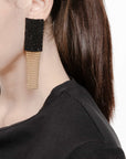 Tasha Long Earrings | Gold
