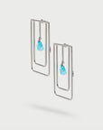 Daffodil Earrings | Gun Metal