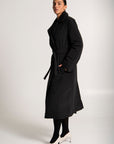 Hirsch Coat | Black