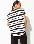 Obidos Tunic | Black/White