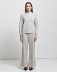 Carissa Cashmere Blend Knit | Oyster