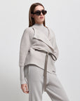 Eliana Cashmere Blend Knit | Oyster