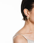 Alstroemeria Earring | Gold and Yellow