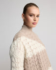 Rosalie Cashmere Knit | Sandstone