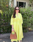 Sardinia Dress | Citrus Green