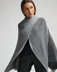 Molly Wrap Knit | Monochrome