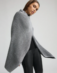 Molly Wrap Knit | Monochrome