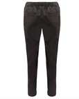 Regan Leather Jogger | Espresso