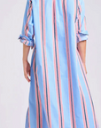 The Luna Dress | Nautical Stripe
