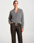 Bosa Alpaca Cardigan | Heather