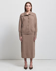 Claudine Knit Skirt | Toblerone