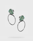 Tulip Earrings | Gun Metal