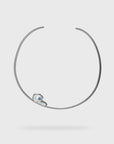 Lulit Pearl Nekclace | Gun Metal
