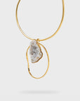 Alstroemeria Necklace | White