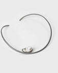 Lulit Pearl Nekclace | Gun Metal
