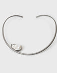 Lulit Pearl Nekclace | Gun Metal