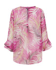 Capri Ruffle Top | Violet Palm