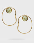 Alstroemeria Earring | Gold and Yellow