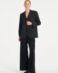 Suit Pant | Black Flex Weave