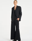 Suit Pant | Black Flex Weave