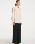 Gathered Blouse | Vanilla