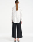 Crop Suit Pant | Black