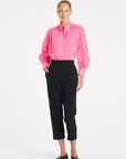 Gathered Shirt | Floss Taffeta