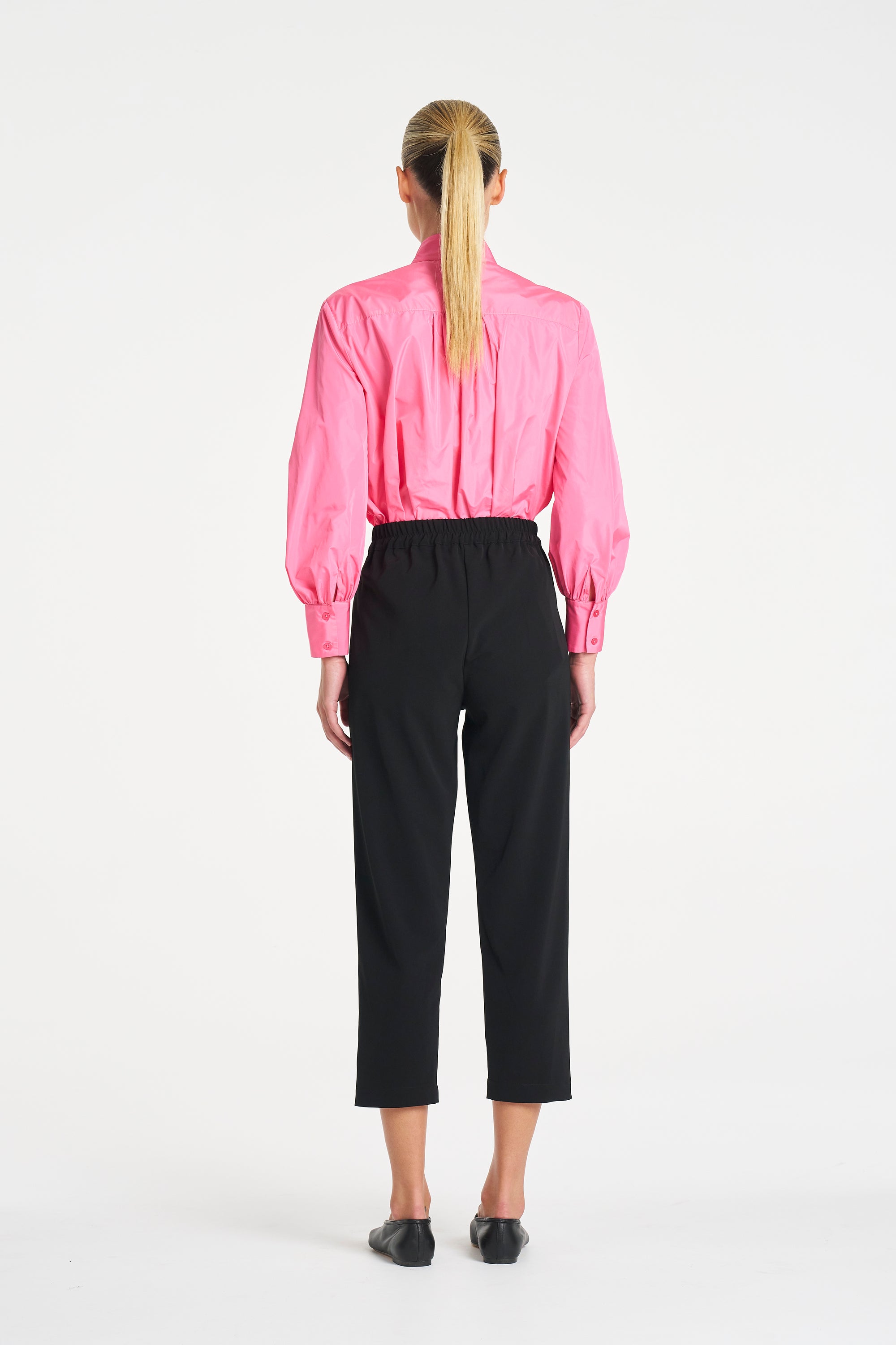 Gathered Shirt | Floss Taffeta