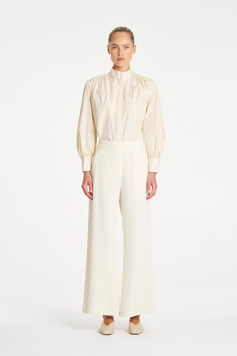 Suit Pant | Suit Strip Vanilla/ Black