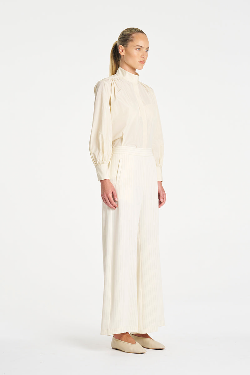 Suit Pant | Suit Strip Vanilla/ Black