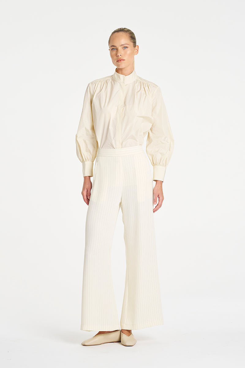 Suit Pant | Suit Strip Vanilla/ Black