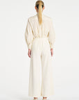 Suit Pant | Suit Strip Vanilla/ Black