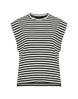 Comporta Top | Black / White Stripe