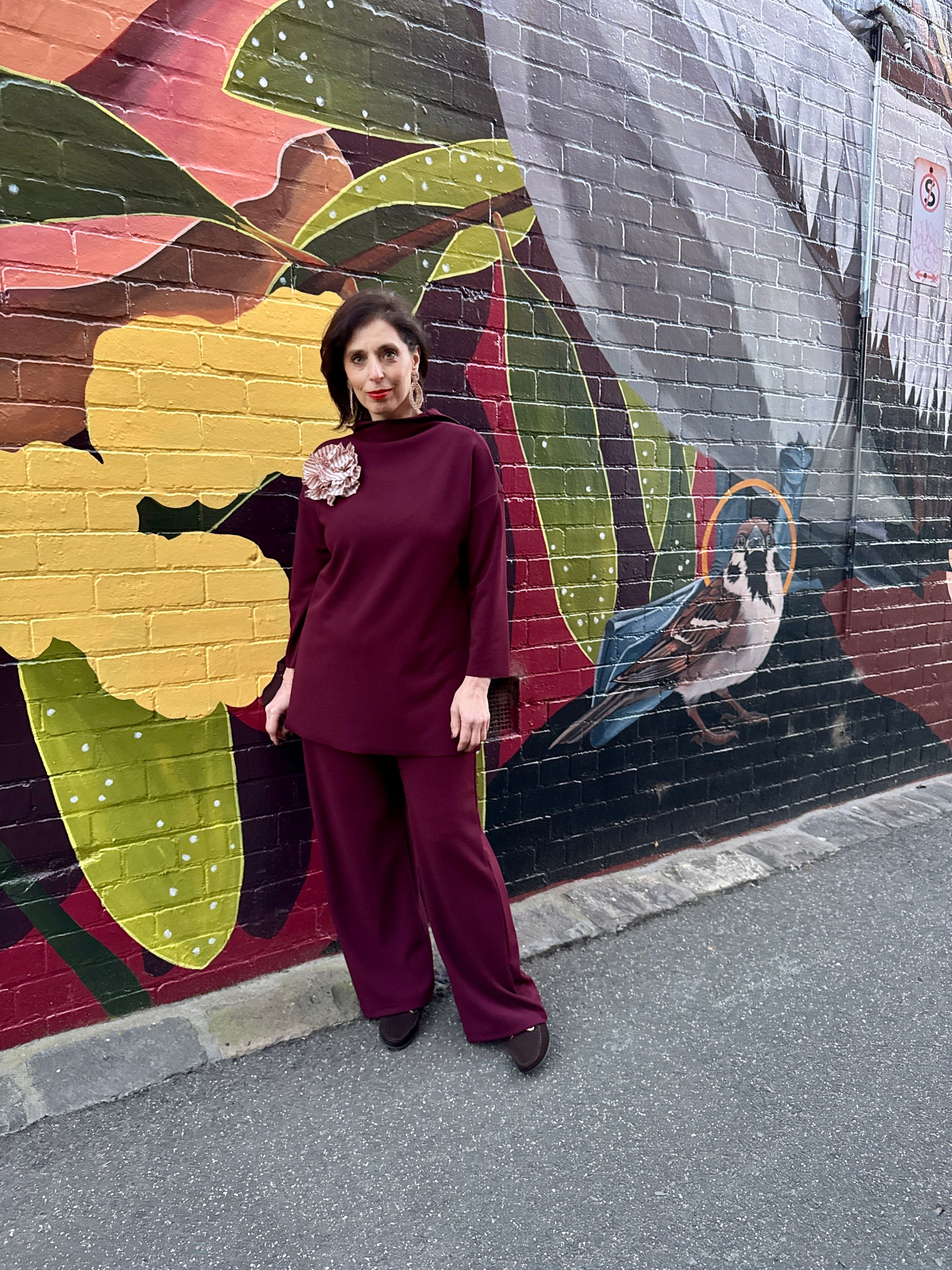 Venezia Pant | Merlot