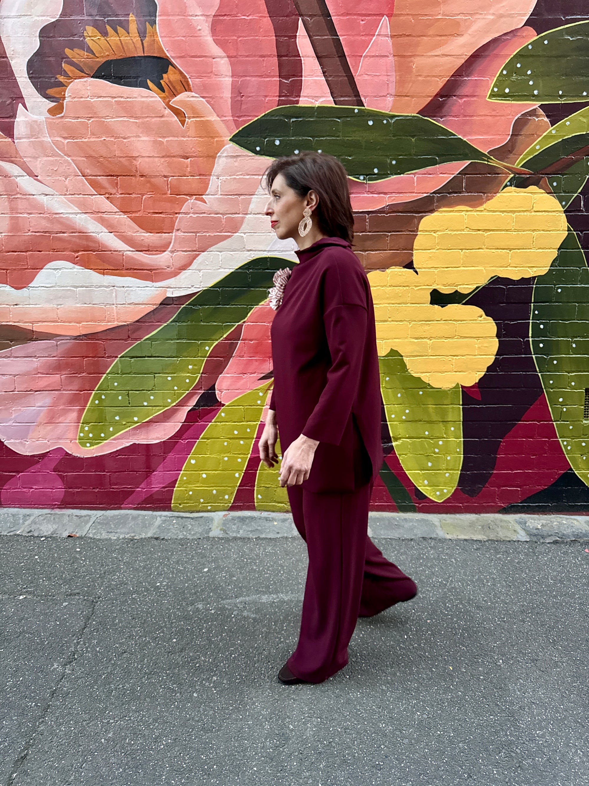 Venezia Pant | Merlot