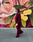 Venezia Pant | Merlot